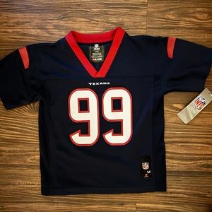 NFL Blue and Red Jerseys Authentic Team Apparel
